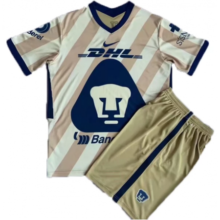Billiga Fotbollströjor Pumas UNAM Barn Borta tröja 2021/22 Kortärmad